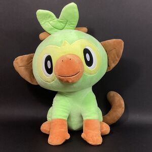 Build-A-Bear -Pokémon Grookey -Grass-Type Monkey-Lime Green-15" Plush + Voicebox